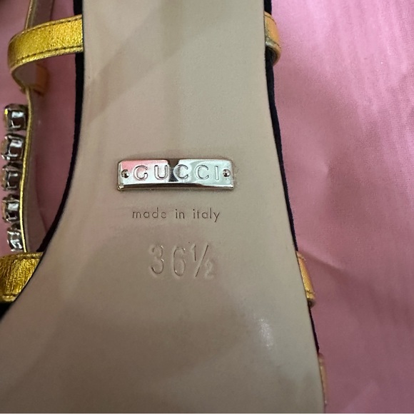 Gucci Crystal Sandals - Picture 8 of 10